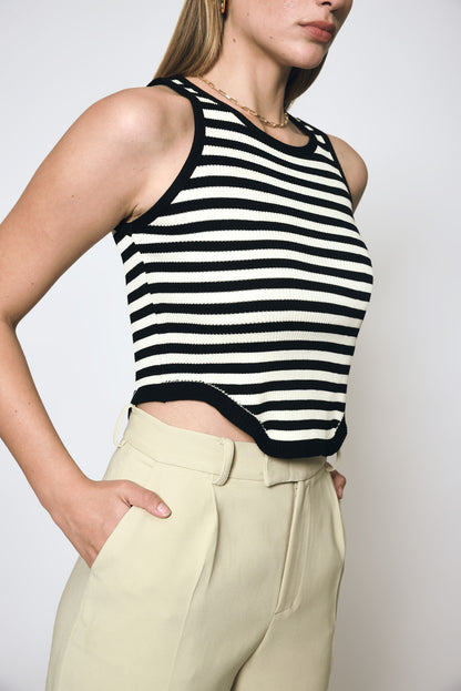 Ximena Stripe Top