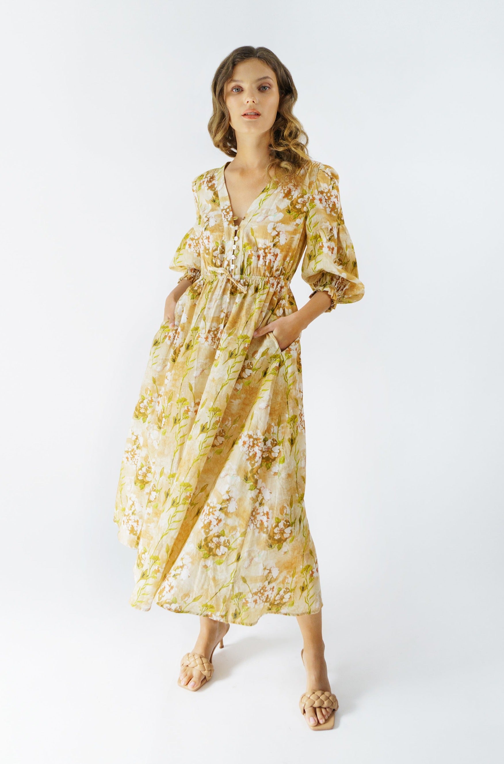 Lya Floral Print Dress – lakeyo